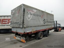 KRONE ZZ/DC07 TANDEM-LAFETTE, STANDARD, BPW-ACHSEN, HECKABSTüTZUNG OHNE CONTAINER