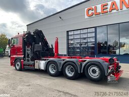 Man TGX 35.480 8x4 Euro 6 Hiab 28 Tonmeter laadkraan