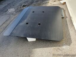Stahlrampe Rampe Containerrampe Schwerlastrampe Auffahrampe