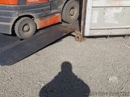 Stahlrampe Rampe Containerrampe Schwerlastrampe Auffahrampe