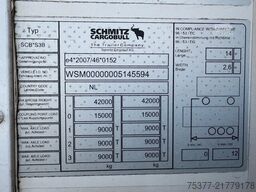 Schmitz Cargobull N/A Carrier Vector 1950 MT,disc brakes,265 cm h...