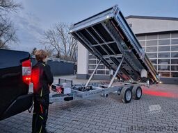 Prekucnik Brian James Trailers 526-4020 400x200x30cm Tandem elektro Kipper Stahl 3500kg verfügbar