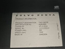 Volvo TAD1382GE - 430 kVA Stage V Generator - DPX-19032