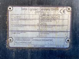 Terex Tw 85 Schaeff with 3 buckets and forks