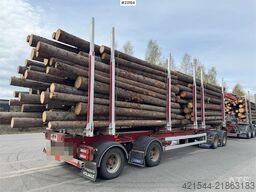 Närko 4-axle Timber Trailer