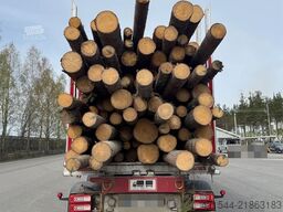 Närko 4-axle Timber Trailer
