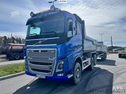 Volvo FH750 6x4 tipper truck with Maur tri-axle trailer