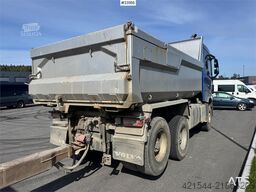Volvo FH750 6x4 tipper truck with Maur tri-axle trailer