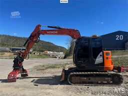 Hitachi ZX85US-6 Crawler Excavator with tilt, 3 buckets an