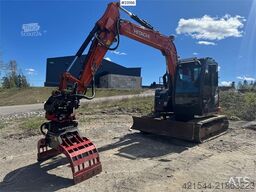Hitachi ZX85US-6 Crawler Excavator with tilt, 3 buckets an