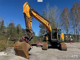 Hyundai HX235 LCR Excavator with tilt and 3 buckets