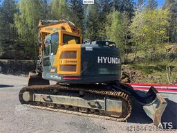 Hyundai HX235 LCR Excavator with tilt and 3 buckets