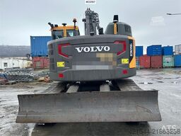Volvo ECR235EL crawler excavator w/ sanding tray, rototi