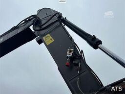 Volvo ECR235EL crawler excavator w/ sanding tray, rototi