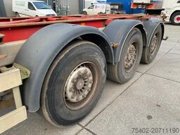 Van Hool Container Chassis / 2x Extendable / SAF + Disc