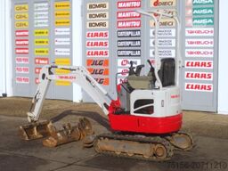 Takeuchi TB 210 R ** Verstellfahrwerk / 3x Löffel