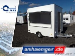 BLYSS Verkaufsanhänger 1300 kg,300x200x230cm mit Möbel