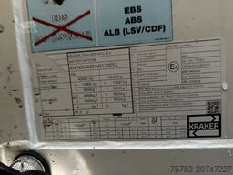 Kraker K-Force 92m3 Alcoa SAF Tyrepilot Liftas 8MM Car...