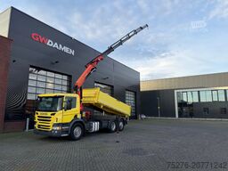 Scania P360 6x2 3 zijdige Kipper/ Palfinger PK 18002-E...