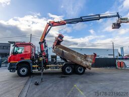 Mercedes-Benz AROCS 2640 BB+BIBENNE+PALFINGER 18T/m+3 EXT+RAD...