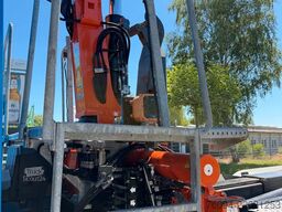 MERCEDES-BENZ Antos 2533 Abrollkipper KRAN FUNK lift/lenk