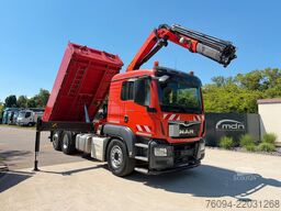 MAN TGS 26.420 6x2 Kipper KRAN Greifer lift/lenk AHK