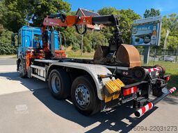 MERCEDES-BENZ Antos 2533 Abrollkipper KRAN FUNK lift/lenk