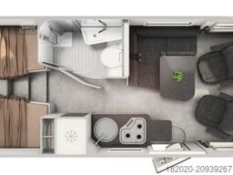 HYMER/ERIBA ML-T 580 Xperience AUTOMATIK,NAVI,GFK,4100kgu.v.