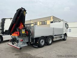 VOLVO FH 500 6X2 EURO6, RETARDER, PRITSCHE, PALFINGER PK22002-EH