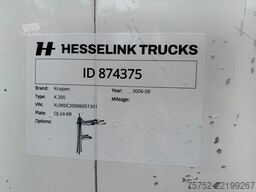 Knapen Trailers K200 90m3 10MM Cargo Floor SAF Schijfremmen