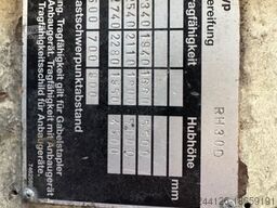 STEINBOCK RH 30 D MK Diesel Mercedes Motor 3t Hubkraft