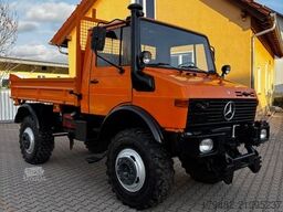 UNIMOG Unimog U 1550 L 427 Lang Allrad Kipper AHK