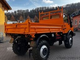 UNIMOG Unimog U 1550 L 427 Lang Allrad Kipper AHK