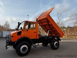 UNIMOG Unimog U 1550 L 427 Lang Allrad Kipper AHK
