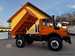 UNIMOG Unimog U 1550 L 427 Lang Allrad Kipper AHK