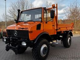 UNIMOG U 1550 L 427 Lang Allrad Kipper AHK