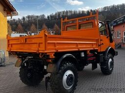 UNIMOG U 1550 L 427 Lang Allrad Kipper AHK