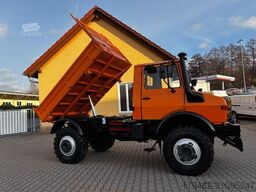 UNIMOG U 1550 L 427 Lang Allrad Kipper AHK