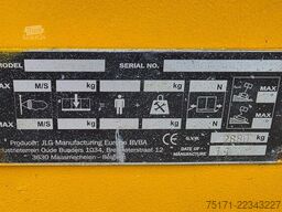 JLG 3246ES Electric, 11.7m Working Height, 320kg Capac