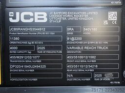 JCB 540V180 Valid inspection, *Guarantee! 4t Cap. 17.5