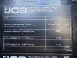 JCB 540V180 Valid inspection, *Guarantee! 4t Cap. 17.5