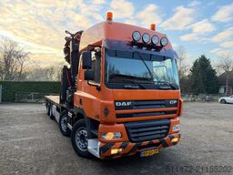 DAF CF 85.430 / 8x2 / HIAB XS 800 E-7 / Handgeschak...