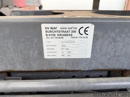 Mercedes-Benz Actros 2636 / 6x4 / HMF2020 - K2 / WAF Kipper /...