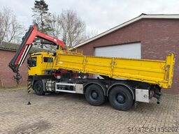 Mercedes-Benz Actros 2636 / 6x4 / HMF2020 - K2 / WAF Kipper /...