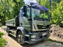 MAN TGM 18.290 4x2 Tipper Truck with 3-Way Tipping Bod