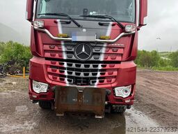 Mercedes-Benz Arocs 2858 6x4 complete plow rig w/underlying blad