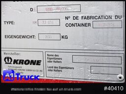 KRONE BDF 7,82 Wechselbrücke, 2680mm Innenhöhe.