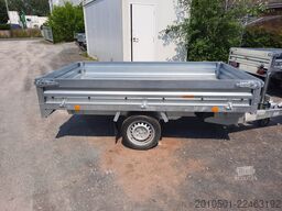 NEU Rückwärtskipper 1350 kg 2,56 m 1-Achser Hydraulik Kipper Anhänger