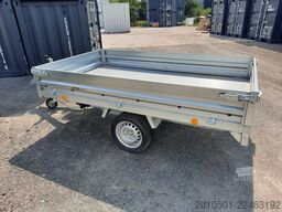 NEU Rückwärtskipper 1350 kg 2,56 m 1-Achser Hydraulik Kipper Anhänger