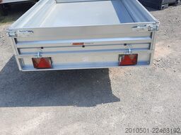 NEU Rückwärtskipper 1350 kg 2,56 m 1-Achser Hydraulik Kipper Anhänger